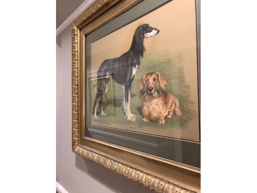 ダックスフンドの絵画 ダックスフンドの絵画