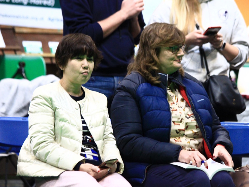 こっちの写真もなぜか口が変が舎長