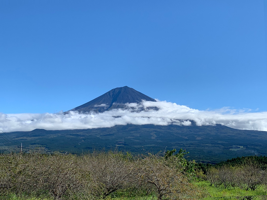 台風一過 犬舎からの今日の富士山 台風一過 犬舎からの今日の富士山