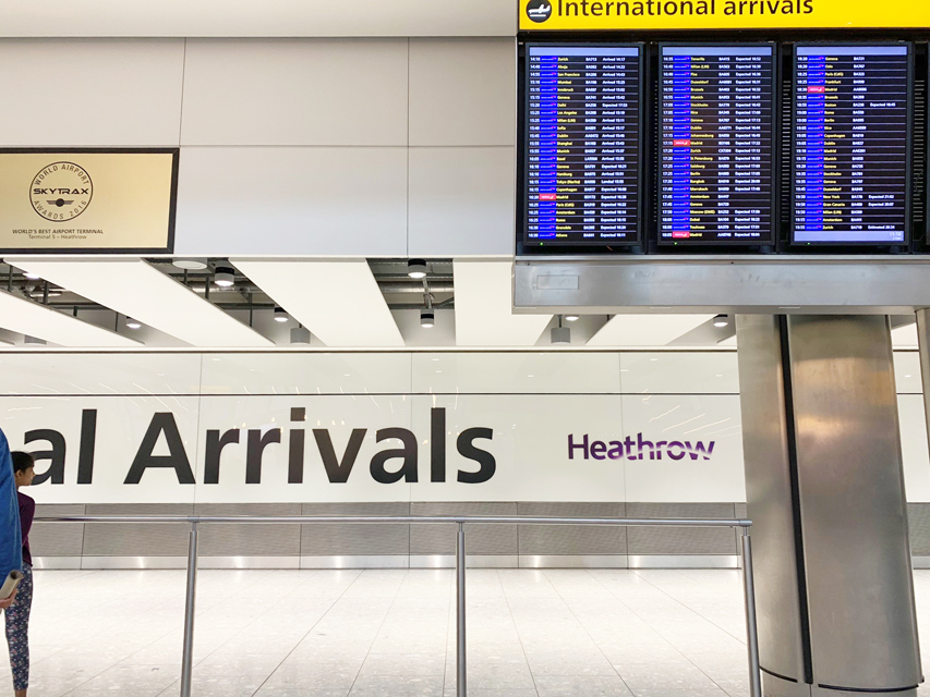 Crufts 2019 ヒースロー空港